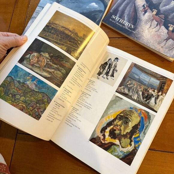 SOTHEBY'S Auction Catalog (Set of 3): International and Israeli Art, 1999/2000 - Picture 7 of 8